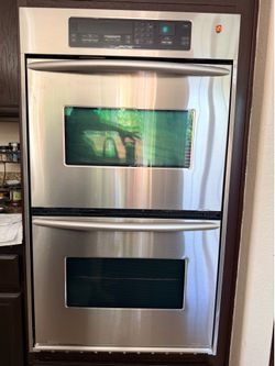 30 inch Kitchenaid electric double wall oven for sale
