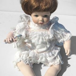 RARE Vintage Porcelain Doll By Susan Wakeen 