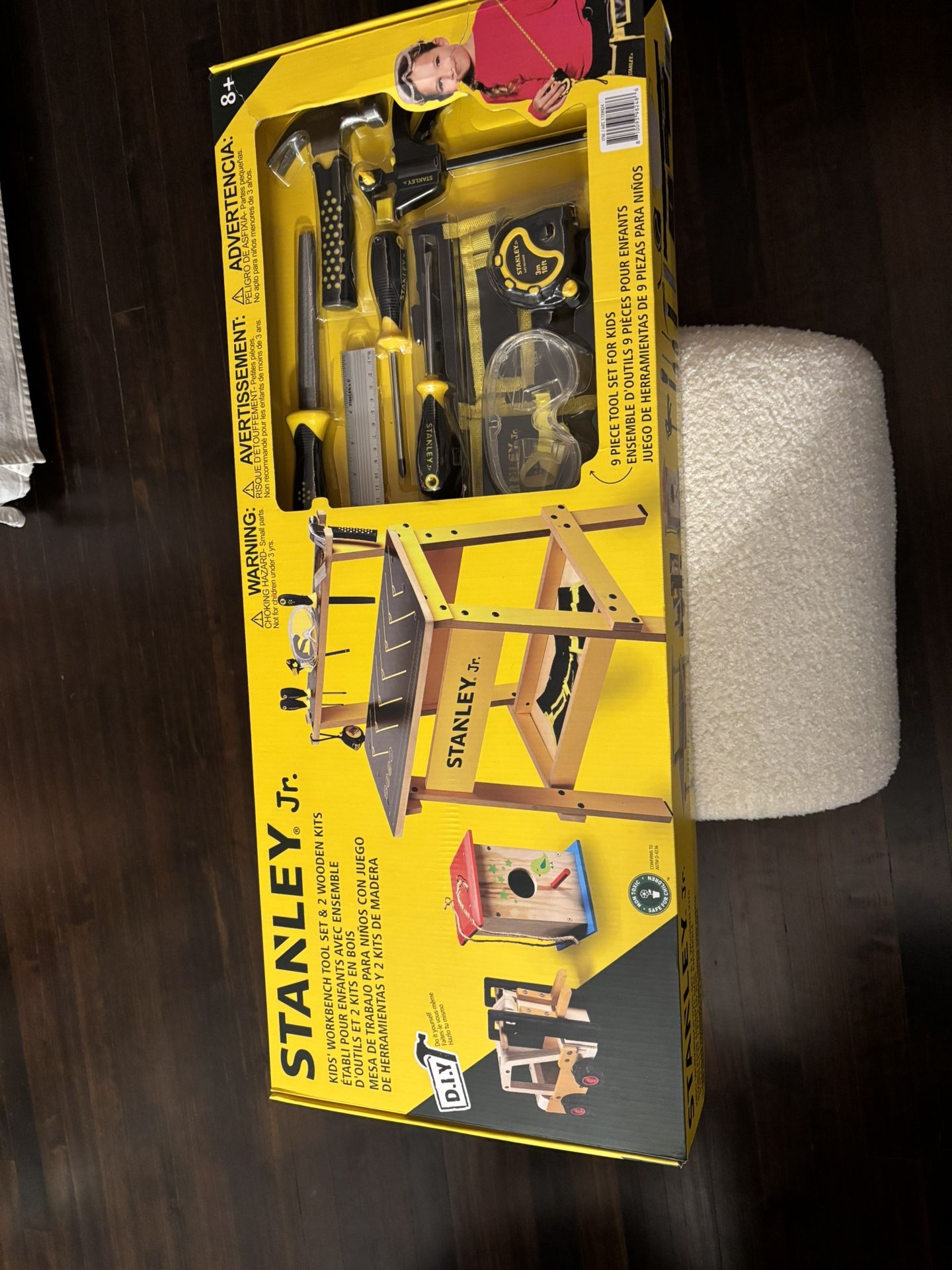 Stanley Kids Workbench Toolset And Wooden Kits