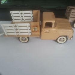 1960 Tonka Farms Stake Bed Truck And Trailer