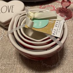 Rae Dunn Valentine Measuring Cups
