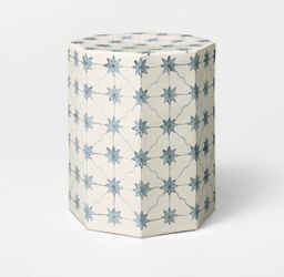 Threshold Ceramic Accent Table Star Pattern