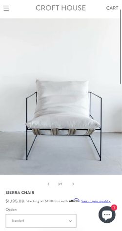Sierra Chair - Croft House Design Studio
