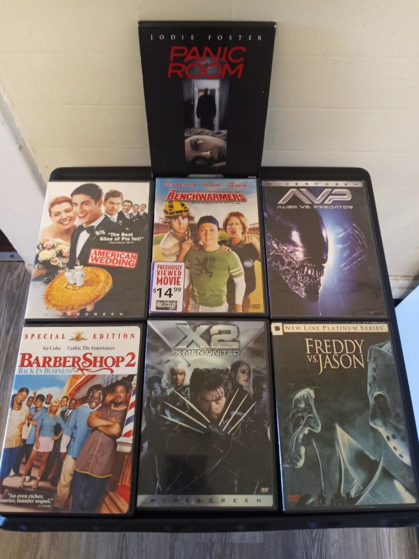7 DVD Movie Bundle