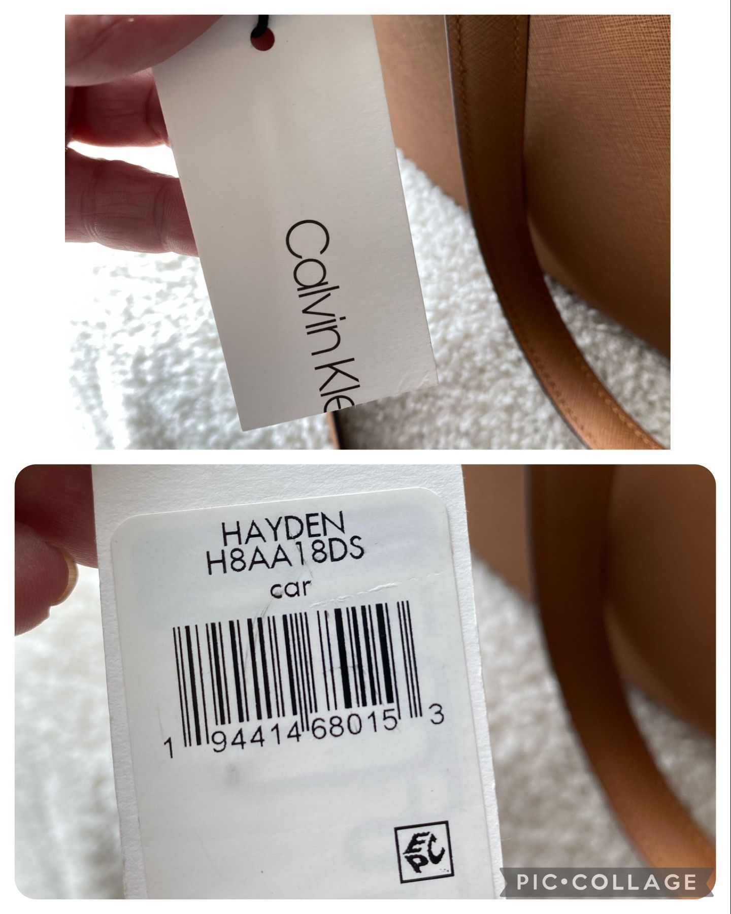Calvin Klein top handle mini bag Tan - $15 (83% Off Retail) - From mandi