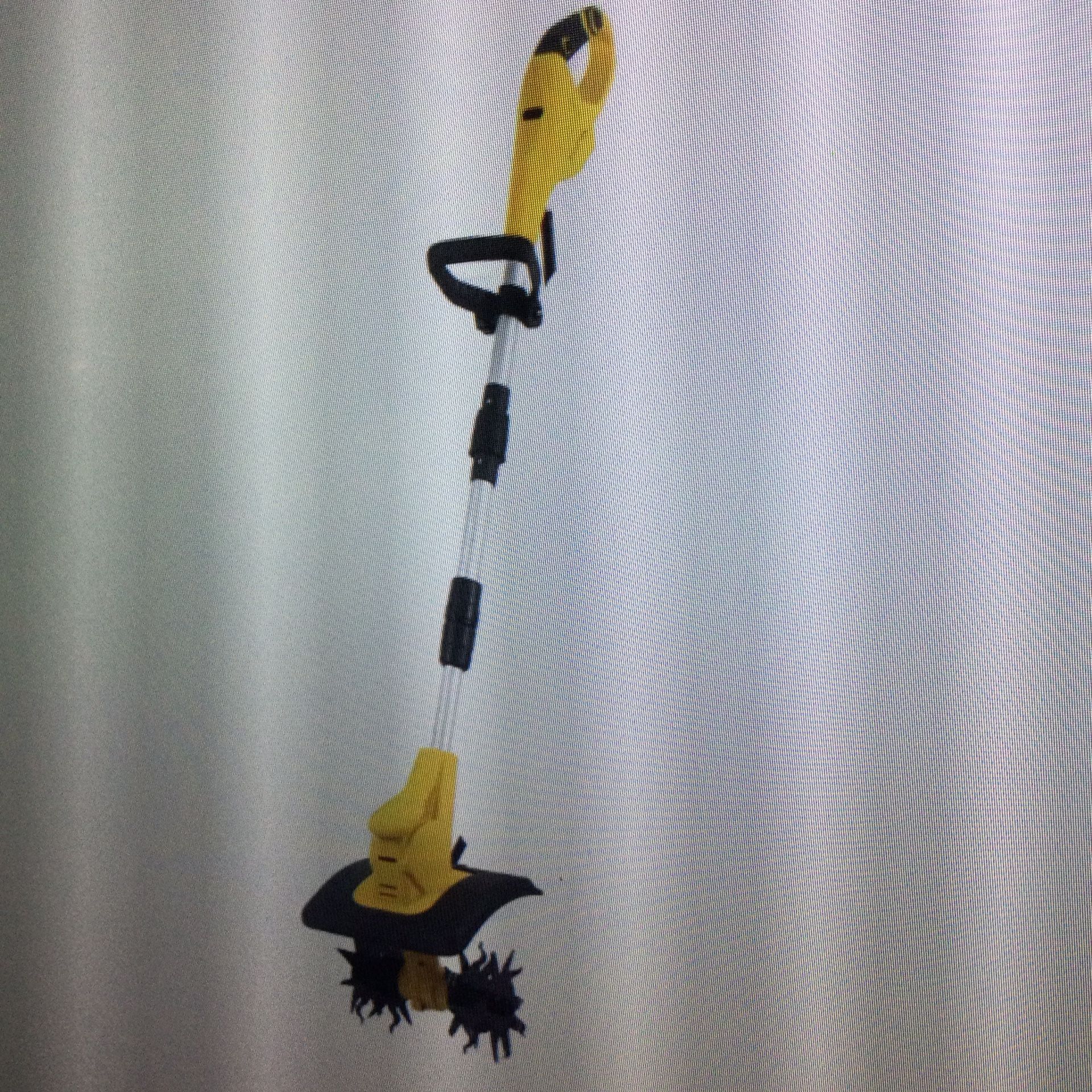 CORDLESS TILLER CULTIVATOR ELECTRIC GARDEN TILLER WITH 2 BATTERIES AND ONE CHARGER NEVER USED IN A OPENED Box