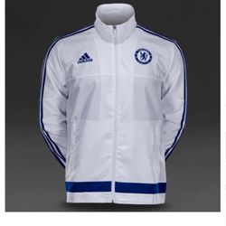 MEN'S ADIDAS FC CHELSEA 2015/2016 JACKET TRACK TOP SOCCER FOOTBALL