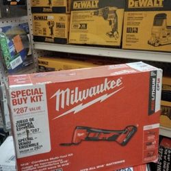 MILWAUKEE M18 CORDLEES MULTI- TOOL KIT 