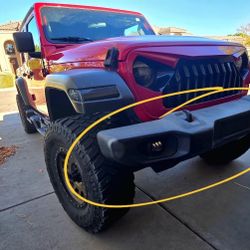 Jeep Gladiator Wrangler BUMPER and AIR DAM
