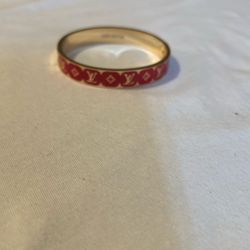 Red Gold Plated Bangle
