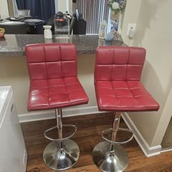 Red Bar Stools