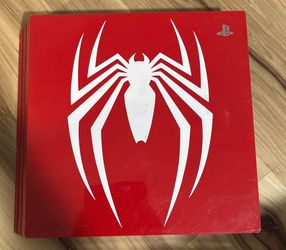 Sony PlayStation Console Spider-Man Edition Red & White (Console Only)