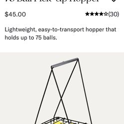 Tennis 75 Ball Pick Up 