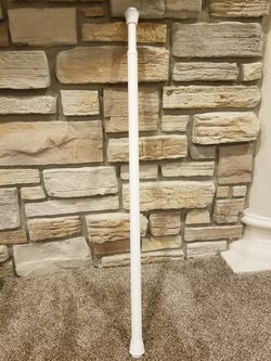 Expandable Bathroom Shower Curtain Tension Spring Rod