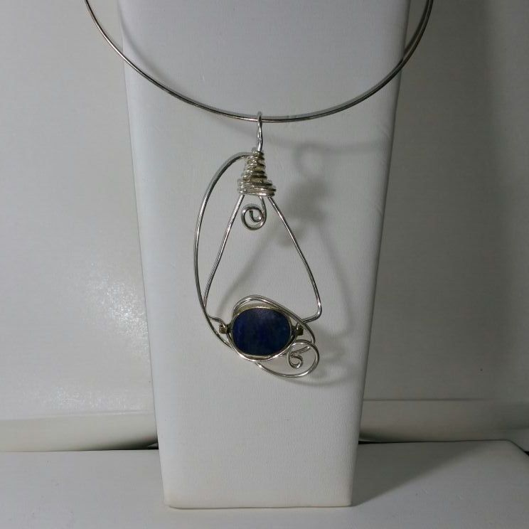 Handmade Wire Art Necklace