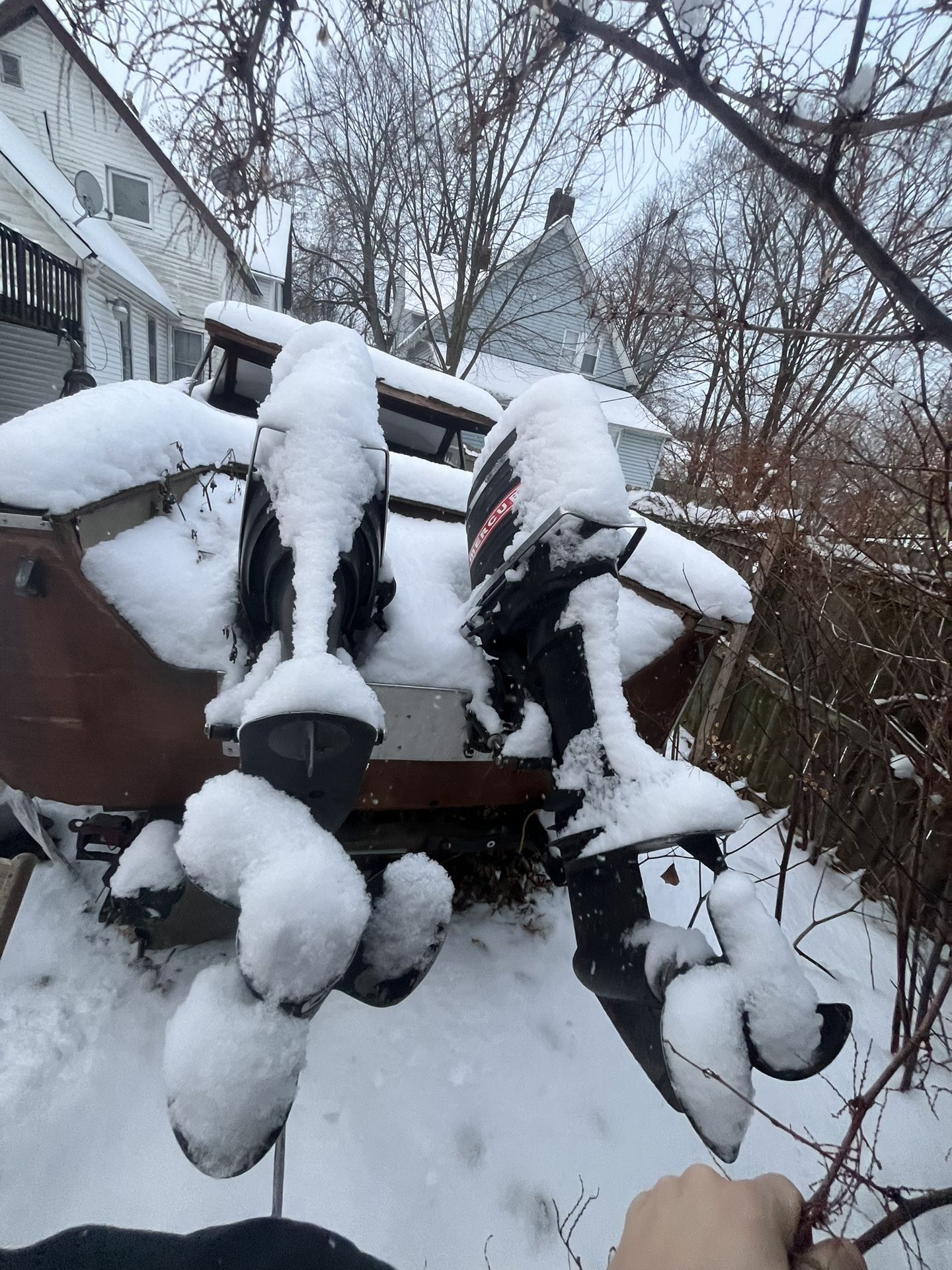 2 Mercury Outboard Motors