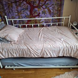 Trundle Bed Frame And 2 Mattresses! 