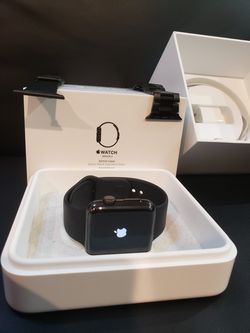 Apple Watch Series 2 Black Stainless Steel 42mm with extra bands