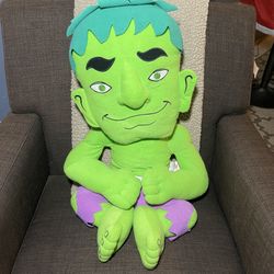 Rare Vintage Large Hulk Plush - The "Jolly Green Giant's Son" Hulk