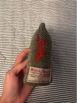 Harris tweed putter head cover