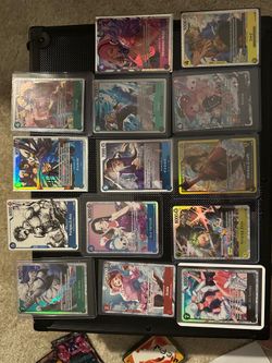 One Piece Card Lot all mint