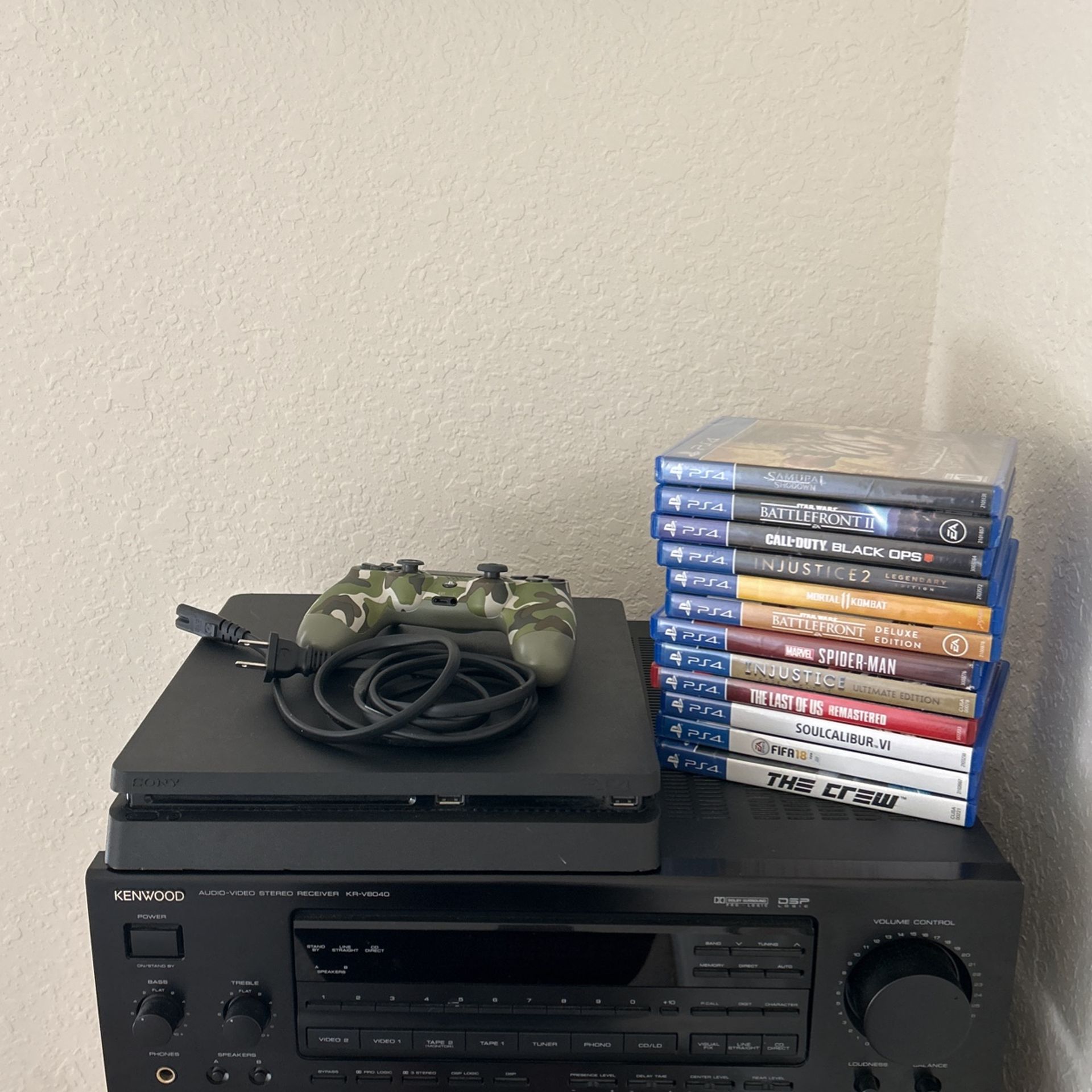 PlayStation 4 And 12 Games