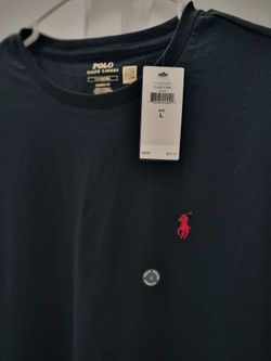 Polo Ralph Lauren • Classic BLK/RED Pony • Men’s (L)