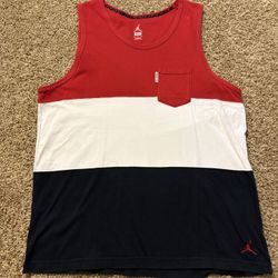 Nike Jordan V Pocket Tank Black Red RARE Color Mens Size XL