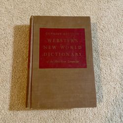 Concise Edition Webster's New World Dictionary Of The American Language 1964