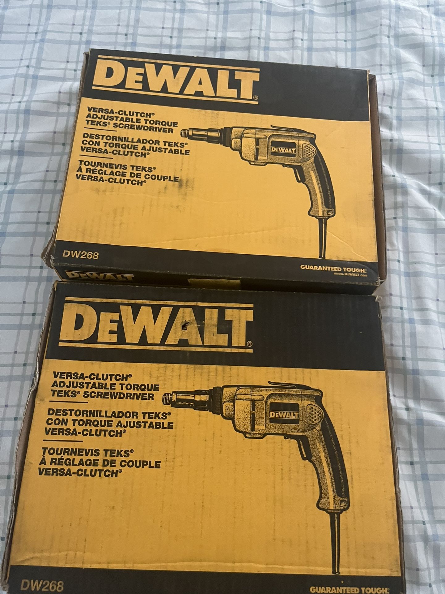 DeWalt Versa-Clutch Screwdriver DW268 For One 160