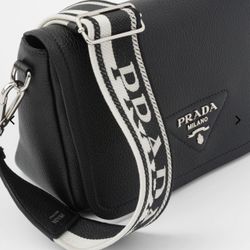 Prada  leather shoulder bag