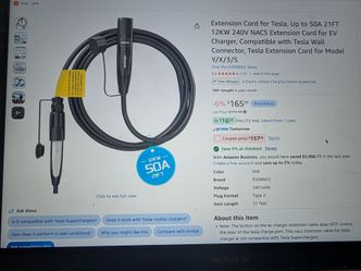 EV charger extension