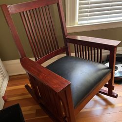 Mission-Style Rocking Chair