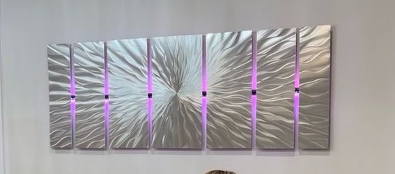 Custom LED wall art