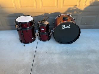 Pearl soundcheck drums