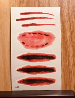 30 Sheets Halloween Temporary Tattoo