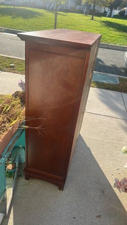 Tall Wooden Dresser or Armoire
