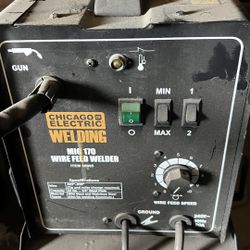 Mig170 Welder With Cart 