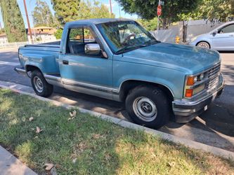 1989 chevy Silverado obs shortbed 305 v8 motor 15"rally wheels 5x5