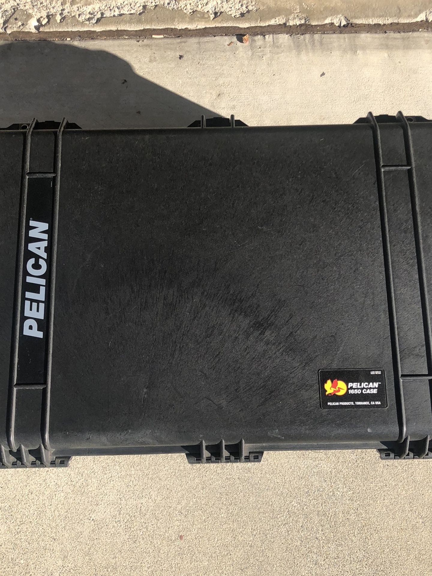 Pelican 1650 Case With Padded Dividers