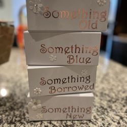 Something Blue Wedding Gift Boxes 