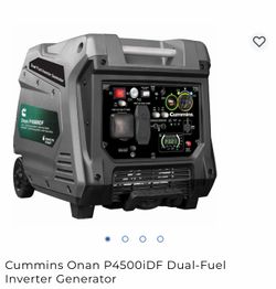 Cummins Onan P4500iDF Dual-Fuel Inverter Generator