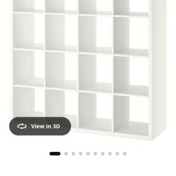White Kallax Shelf