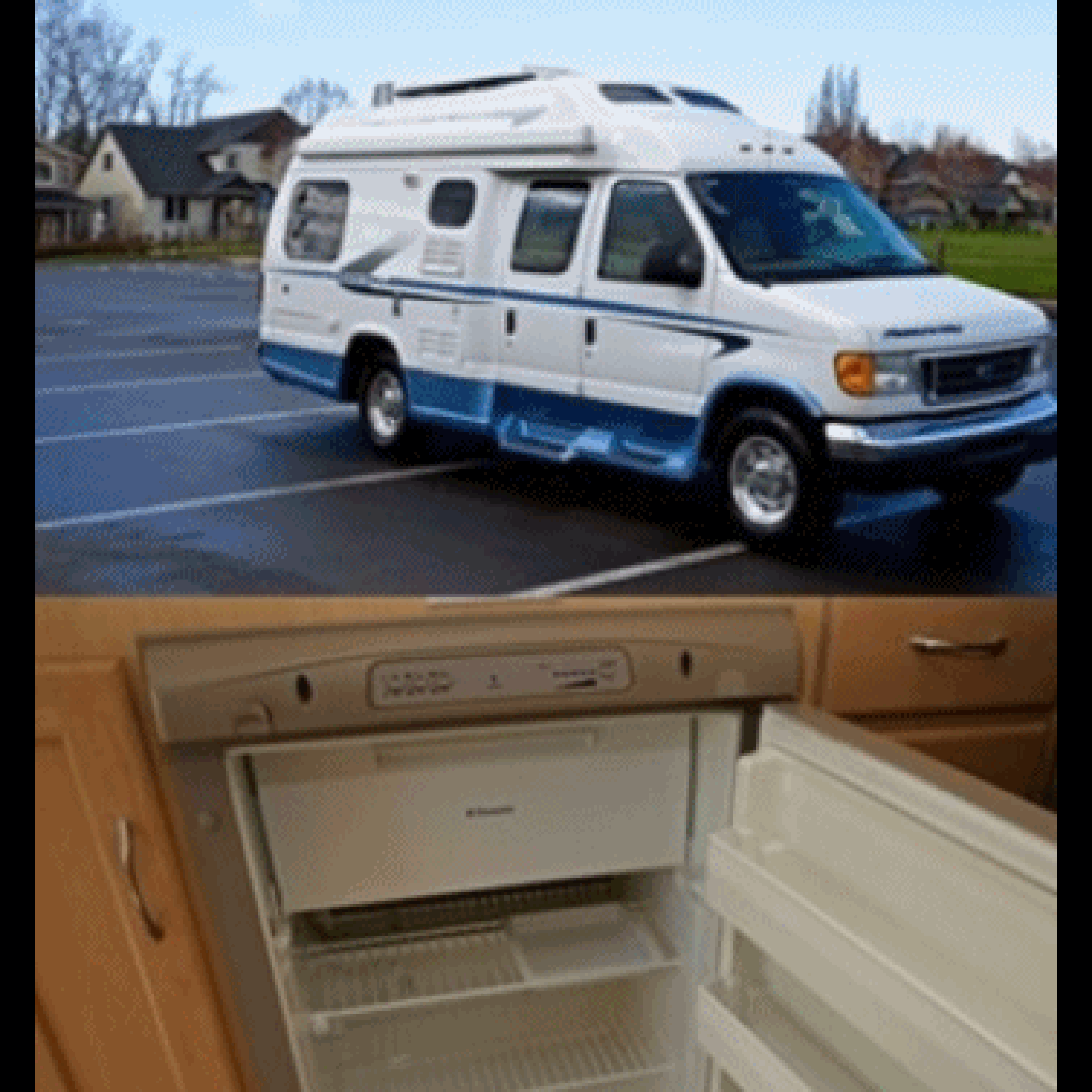 Photo Price $1200 Motorhome Ford E350 deliver any vehicle