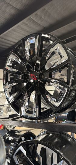 22s gmc Chevy wheels tires new 6lug Chevy Gm