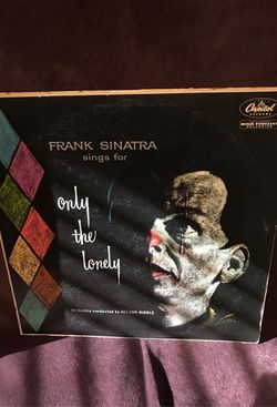 Frank Sinatra vinyl only the lonely