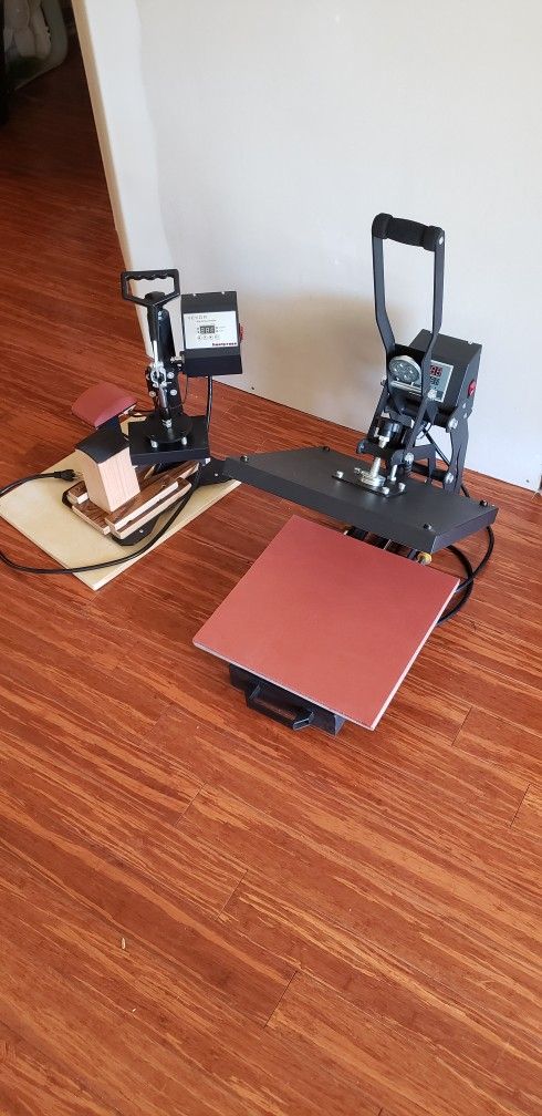 15 X 15 Heat Press And Hat/Label Press