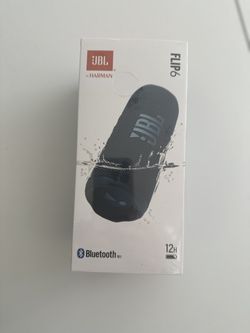 JBL Flip 6 Waterproof Bluetooth Speaker (BLUE) brand new sealed in the box