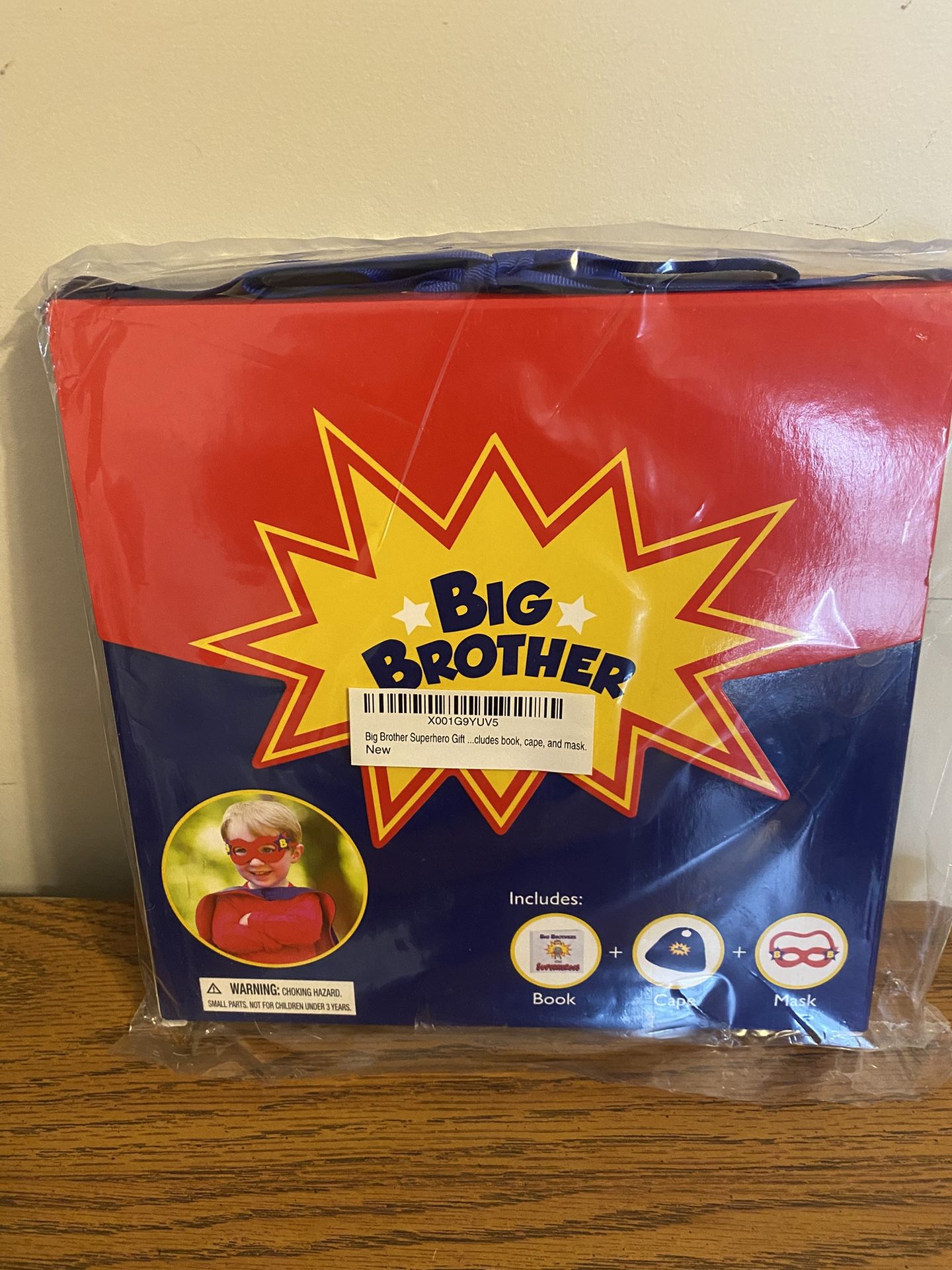 Nib Big Brother Superhero Gift-