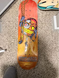 Grimple Stix Frank Gerwer Skateboard Deck - Antihero / DLXSF 8.25”